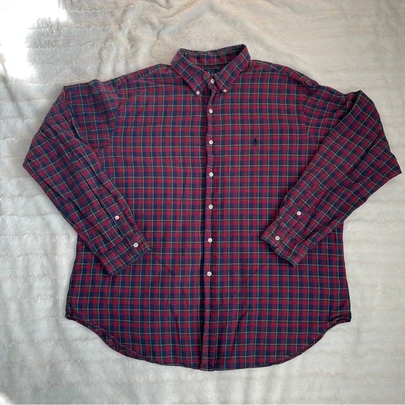 ralph lauren dress shirt size chart Ralph Lauren | Shirts | Ralph Lauren Plaid Classic Fit Dress Shirt Size Xxl
